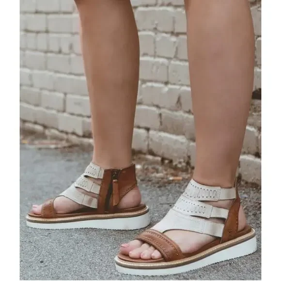 NWOT Roan by Bedstu Carlita II Tan Bone  Size 7.5 - Picture 9 of 9